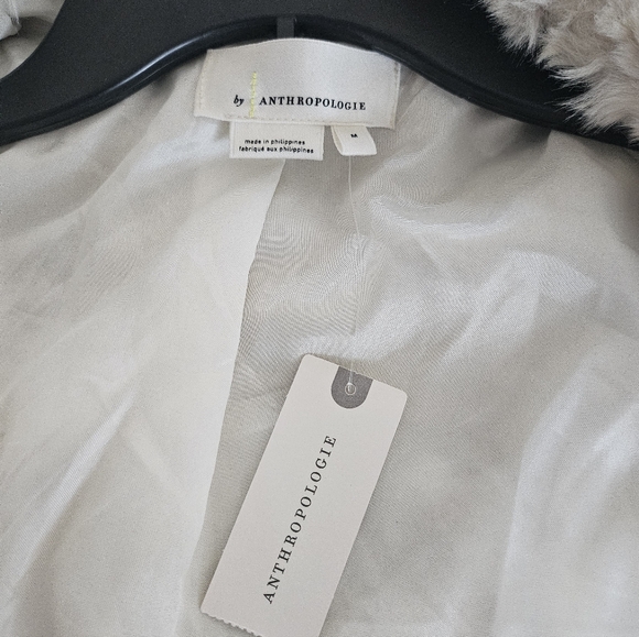 Anthropologie Faux Fur Sigrid Teddy Jacket - Picture 8 of 9